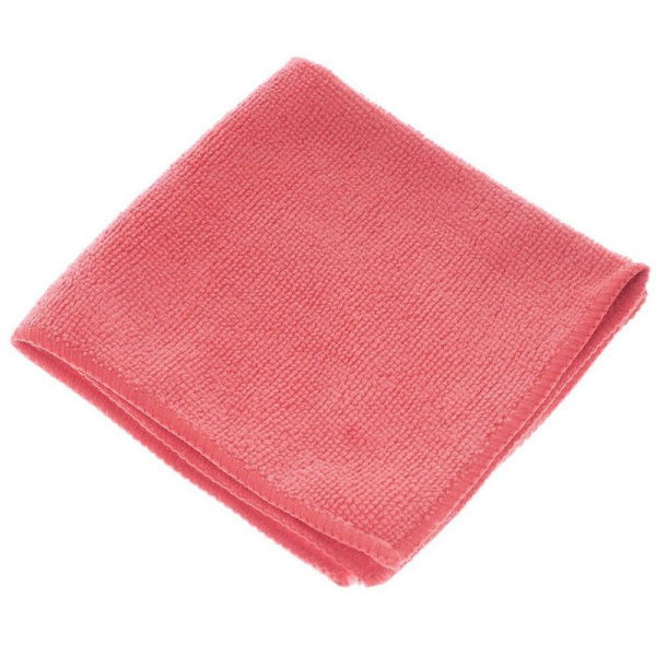 111959/111953 Салфетка для уборки виледа микротафф плюс 38х38 цв.красный (5 в уп.)