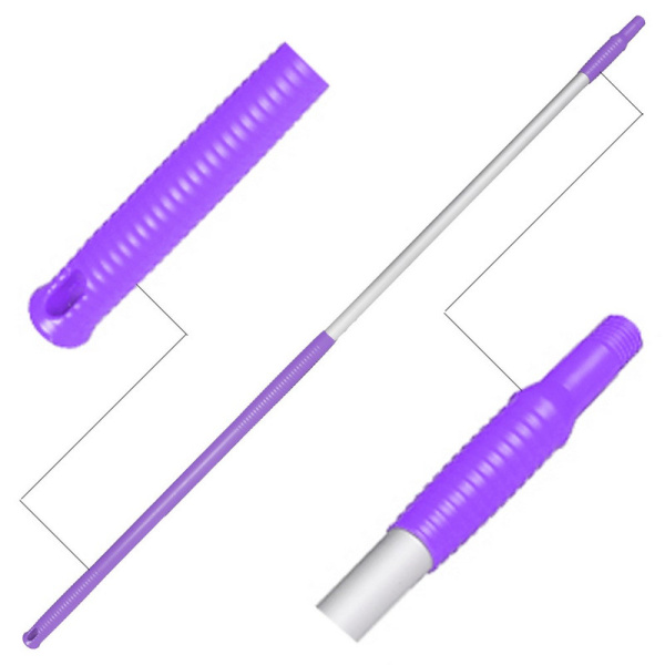 8113-0 Эргономичная алюминиевая рукоятка  1500xØ32 мм, фиолет