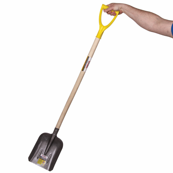 606554 Лопата грандмастер выс.120см, лоп.23*28см совковая из рельсовой стали