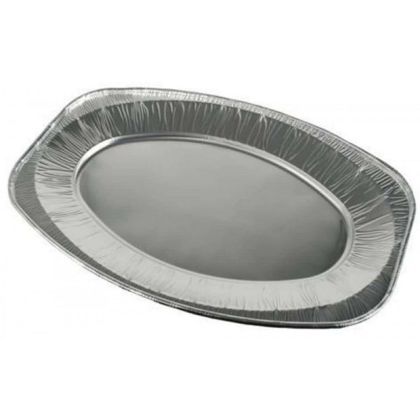 410-012 Горница, Поднос алюминиевый, верxний внешний размер: 430 х 275 мм, дно: 282 х 162 мм, высота: 32 мм, объем 1785 мл