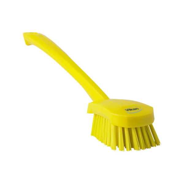2210-6 Щетка для мойки посуды shavon выс.ворса 27см жестк.ворс цв.желтый 265x24x40