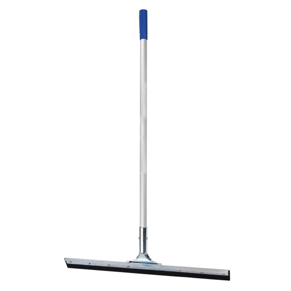 601516 Швабра-стяжка/водосгон, ширина 60см, алюминиевый черенок 118см, металлическая основа/резина