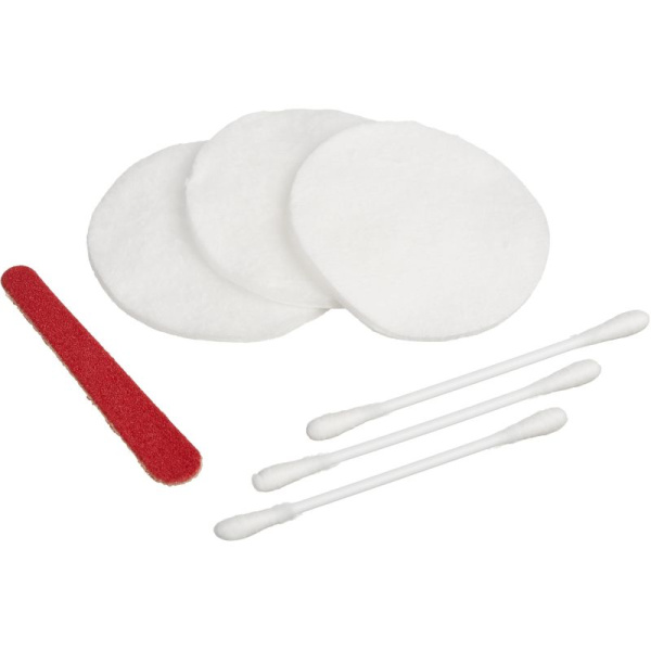 Косметический набор в картонной упаковке (4 пал., 2 диска, пилочка Акварели) / 400