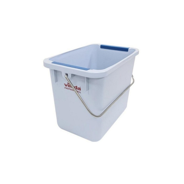 120943 Ведро Виледа с цв. код. 6 л, 28*17,5*21,5 см, серо-голубой /10