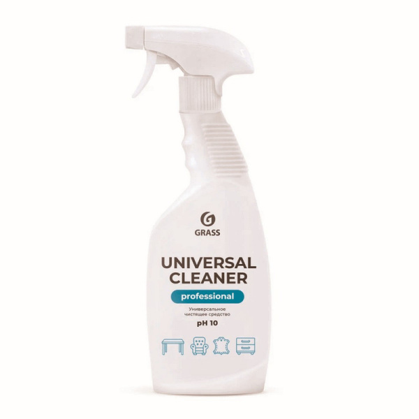 125532 Grass, Universal cleaner Professional, Щелочное Универсальное моющее средство 600 мл