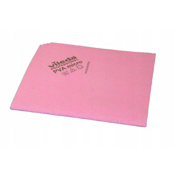 143591 Салфетка для уборки Vileda  ПВАмикро, 35*38 см, красный (5шт в упаковке) / 100