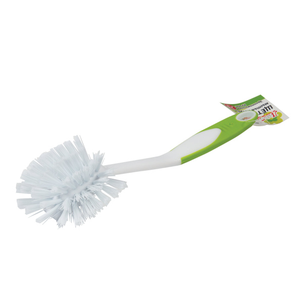 603631 НД_ Щетка для мытья посуды любаша 25см пластик, ручка с пвх покрытием