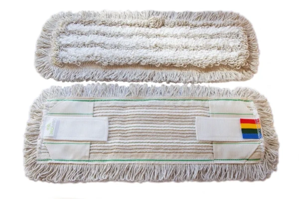 CM-40KU Моп Плоский петлевой, х/б, микрофибра, 40 см, карман/язык