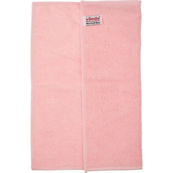 145847/145842 Салфетка для уборки виледа микротафф бэйс 36x36 см. цв.красный (5 в уп.)