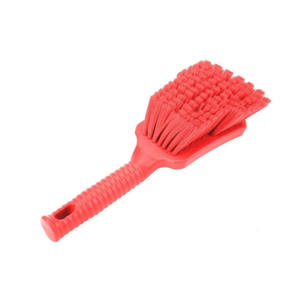 2311-4 Щетка универсальная с короткой ручкой shavon выс.ворса 35мм мягкая цв.красный 239x70x50