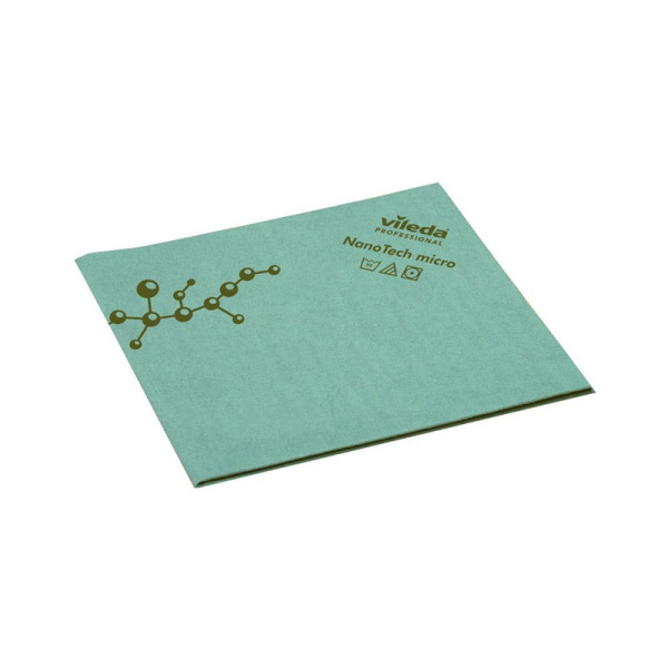 171675 Салфетка Виледа р-НаноТек Микрон антибакт. 38*40 см, зеленый (5 шт в уп) (ст арт 128606) /100