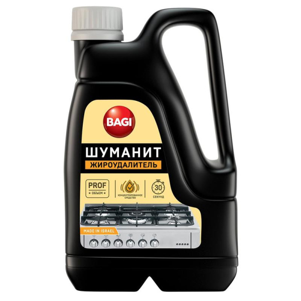 601702 Bagi, Шуманит, Средство для чистки плит, духовок, грилей от жира/нагара, 3 л