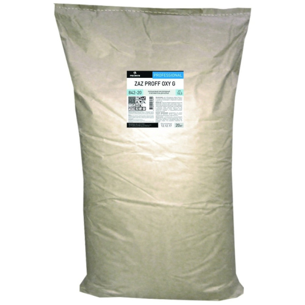 842-20 Pro-Brite, Pro-Brite zaz Proff oxy g, Отбеливатель кислородный (порошок) 20 кг