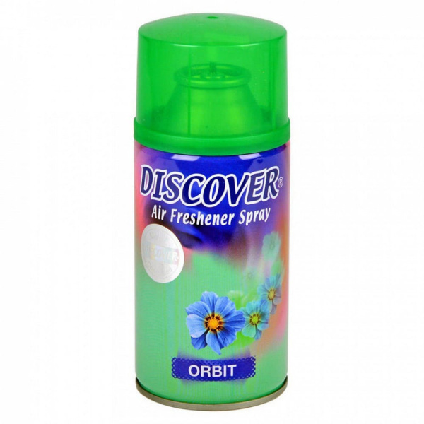 Discover, Orbit (травяной,цветочный), Освежитель воздуха для диспенсеров, 320 мл