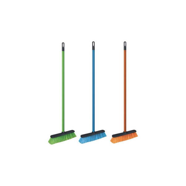 604586 Щетка быт. AZUR york "Centi" еврорезьба,для пола черенок 110см с метал.ручкой и планкой 51030