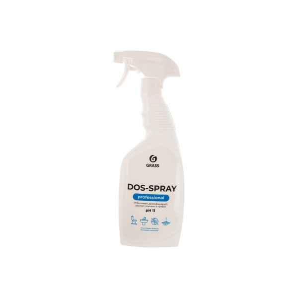 125445 Grass, Grass dos-spray, Средство для удаления плесени, 0,6 л,+триггер