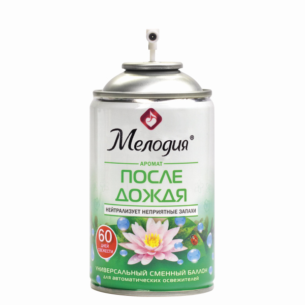 605227 Мелодия, После дождя, Освежитель воздуха для диспенсеров 250 мл