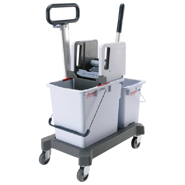 149099 Система двухведерная Виледа КомбиСпид Про (25 л +10 л), на платформе с вертик. отжимом со вставкой, с трансп.ручкой / 1