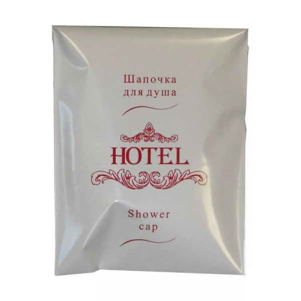 CH0019 Шапочка для душа в бумажной упаковке hotel / 500