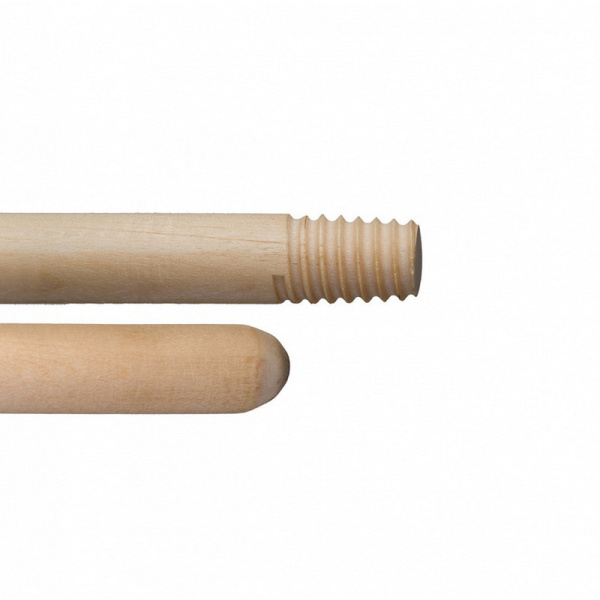 Черенок резьбовой для швабр и щеток 110см/24шт