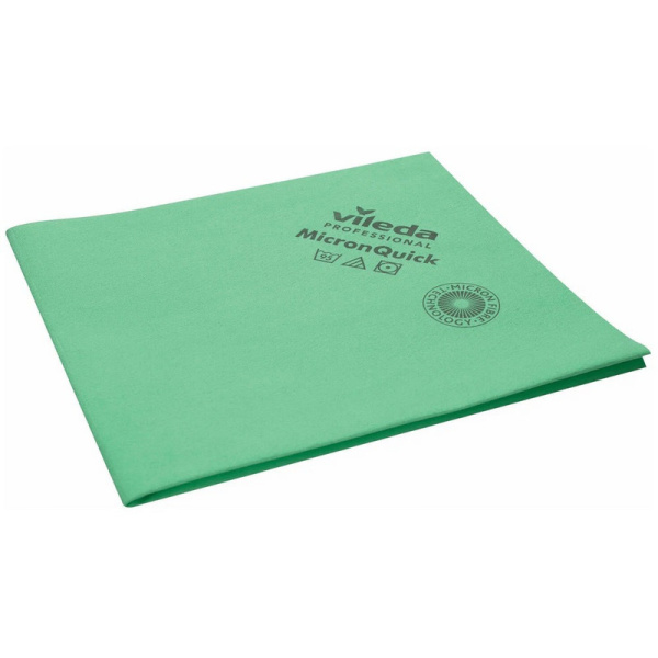 170637 Салфетка для уборки ВиледаМикронКвик, 38*40 см, зеленый (5 шт в уп) (ст арт 152112)/ 100