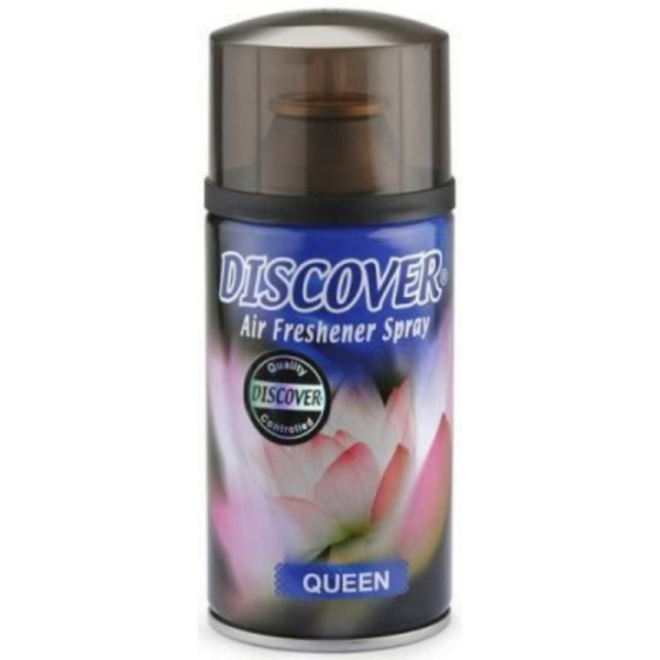 Discover, Queen, Освежитель воздуха для диспенсеров 320 мл, (бергамот, лимон, апельсиновый цвет)