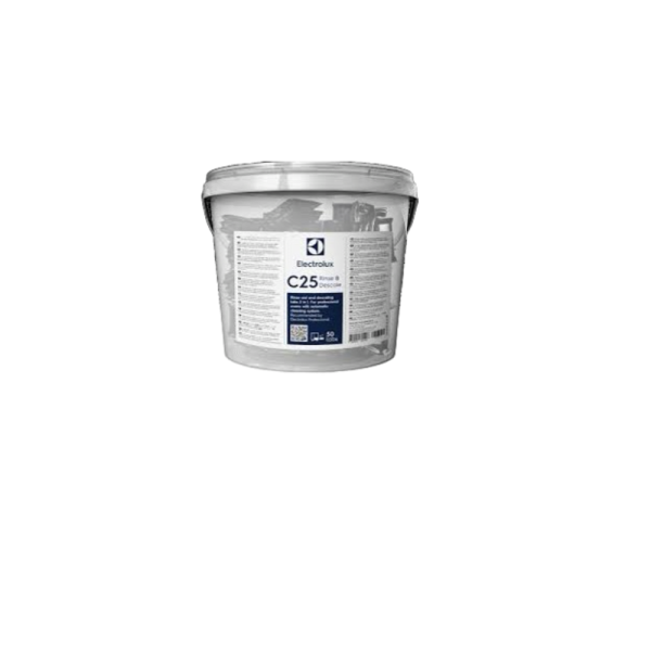С 25 ElectroLux, Rinse&Descale, Таблетки для ополаскивания и удаления накипи, 50 штук,