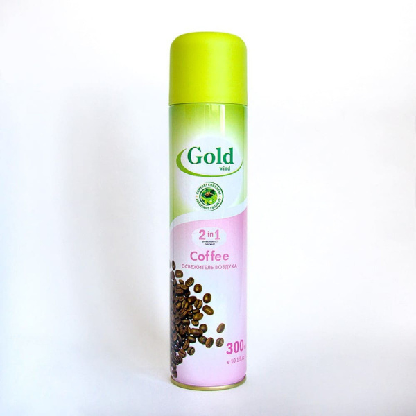  Освежитель воздуха быт.  GOLD MINT Кофе 269 мл.