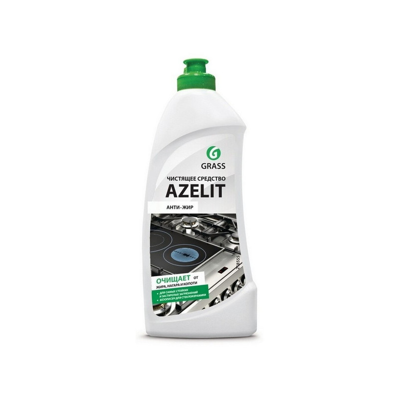 218555 Grass, Grass azelit, Усиленный концентрат для удаления жиров и нагаров на кухне, гель 500 мл