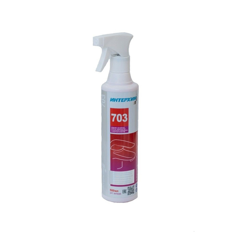 ih70305 Интерхим 703 0,5 л+спрей. умеренно кислотное ср-во для уборки санитарных зон c приятным запа