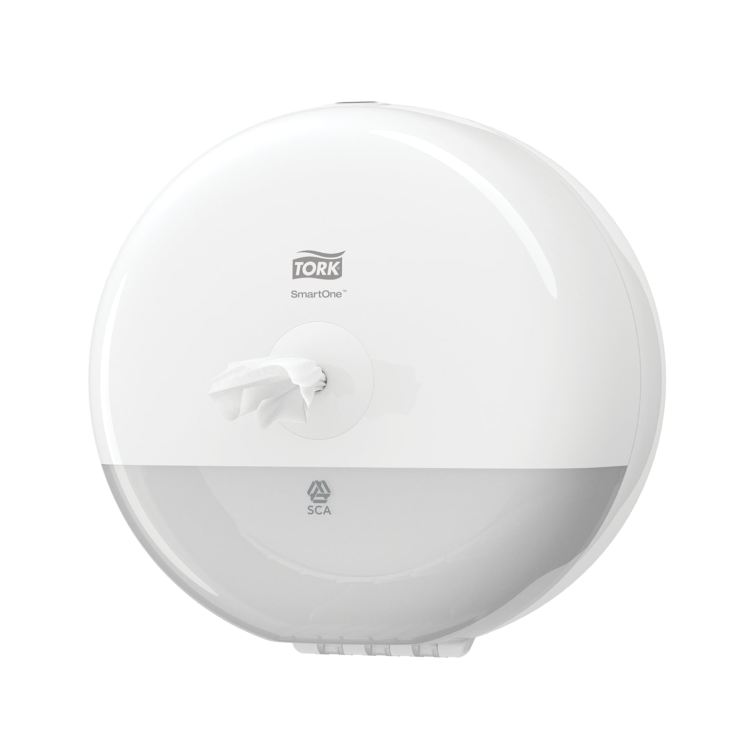 ВЫВОД 681000  Диспенсер для туалетной бумаги в рулонах ТОРК SmartOne цв.бел T9