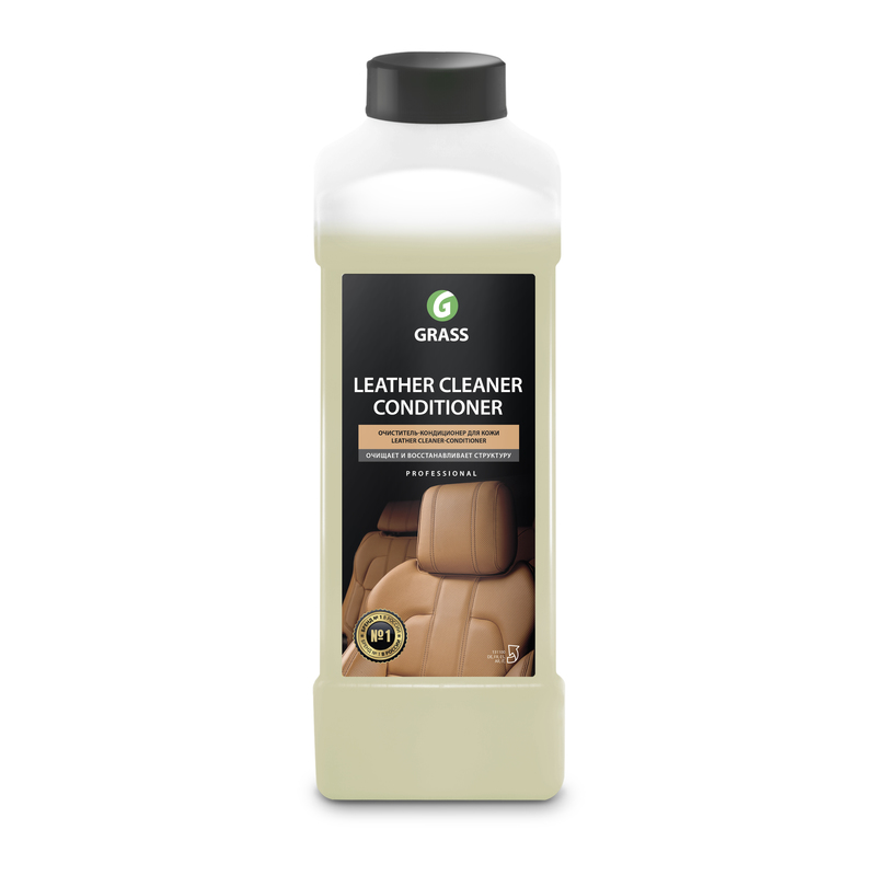 131100 Grass, "Leather Cleaner", Очиститель-кондиционер кожи, 1л