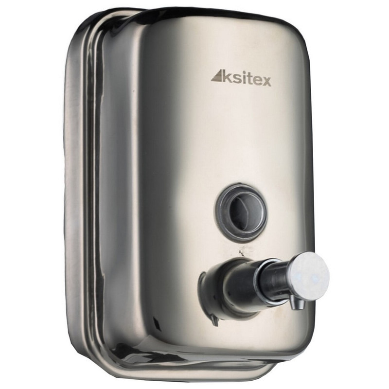 SD 2628-800М Ksitex, Диспенсер для жидкого мыла наливной цвет белый 0,8 л