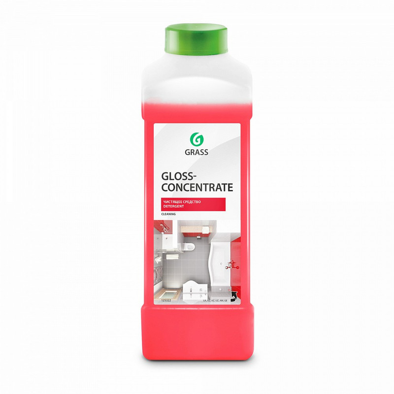 125322 Grass, Grass gloss concentrate, Средство для уборки санитарных зон кислотное 1000 мл
