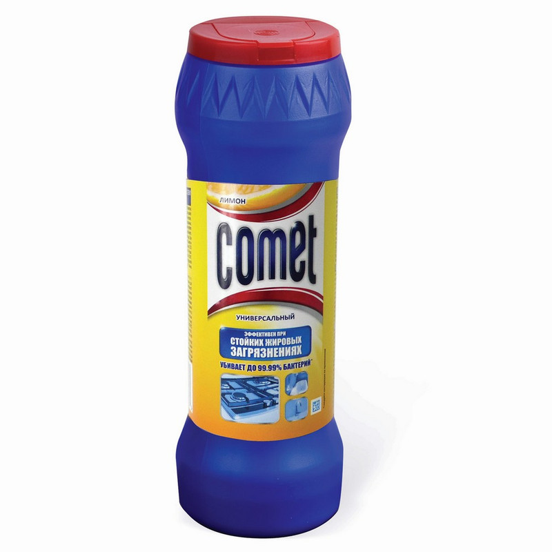 600325 Comet, Лимон, Сухое чистящее средство 475г,