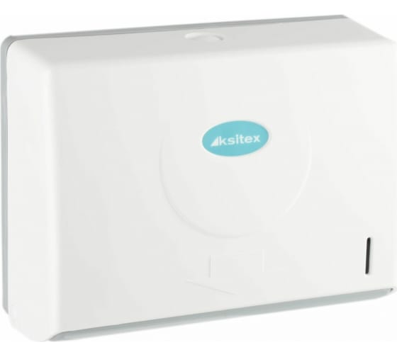 Диспенсер для листовых полотенец Ksitex TН- 5823 W, пластик, белый Диспенсер для листовых полотенец Ksitex TН- 5823 W, пластик, белый
