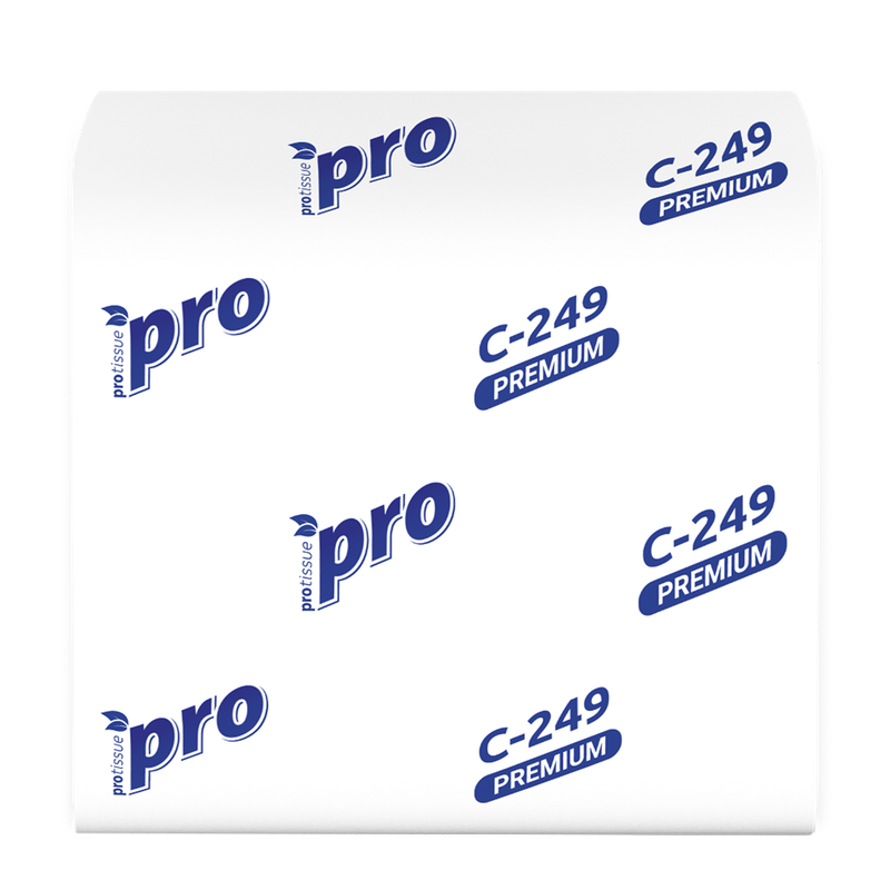 С249 Туалетная бумага листовая PROtissue Instant, 2 сл., 250 л, 21х11, T3 (40 пачек в кор) С249 Туалетная бумага листовая PROtissue Instant, 2 сл., 250 л, 21х11, T3 (40 пачек в кор)