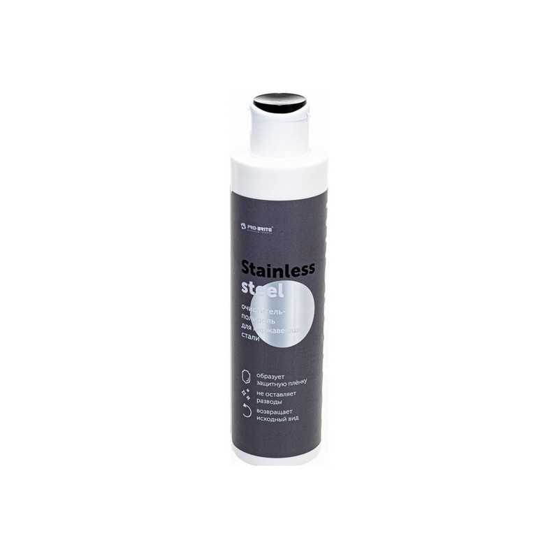 1552-02 Pro-Brite, Stainless Steel, Очиститель-полироль для нержавеющей стали, 0,2л