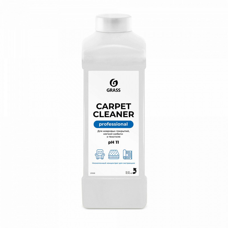 215100 Grass, Grass "carpet cleaner", Пятновыводитель для ковровых покрытий и мебели 1л,