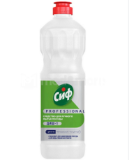 90007822 Средство для ручного мытья посуды Сиф (Cif Professional) ДИШ-1, 1 л, Юнилевер (Unilever) /12