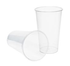 76533 Стакан 500мл d-90мм прозрачный глянец п/п Bubble Cup (20 шт.)/ 500