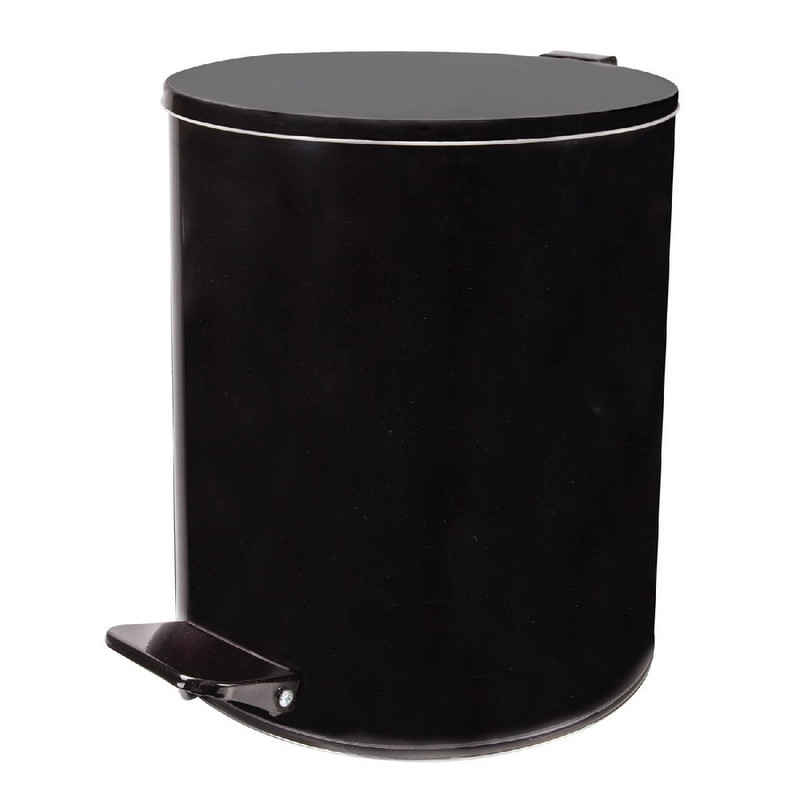 603976 Vileda Professional, Титан, Ведро кольцо под мешок, с педалью, цвет черный, 15 л,