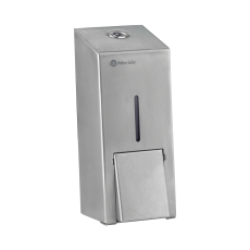 DSM102.R Диспенсер для мыла наливной Merida Stella R Мерида, матовый, металлический, 500мл, Мини