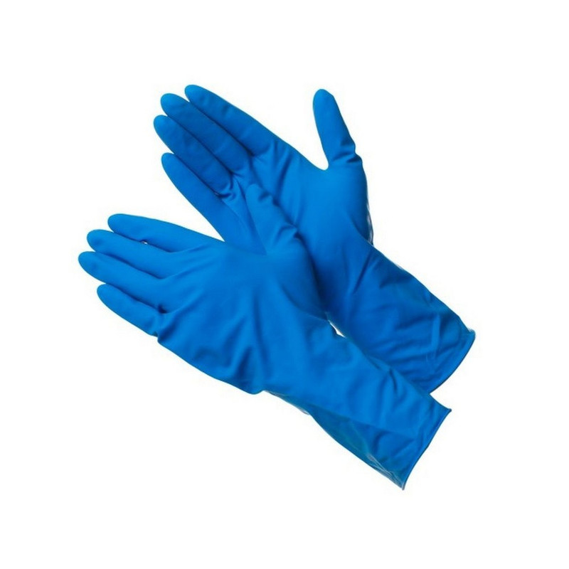 High Risk, Прочные, Перчатки нитриловые цвет синий размер XL 50 пар (100 штукук)