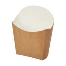 68543 SaaMi, Fry Pack, Упаковка для картофеля фри 115х55х145мм, крафт, 120 г (200 шт  в упаковке)