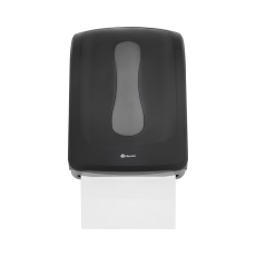 AEC101 Диспенсер для бумажных полотенец в листах Z-сл. MERIDA ONE пластиковый, объем 2 пач.,черный