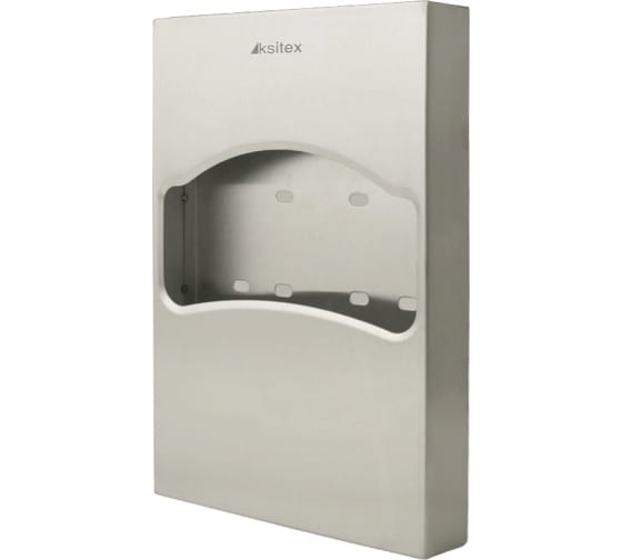 Ksitex TC-506-1/4, Диспенсер покрытий для унитаза (матовый), хром, 315х212х39 мм