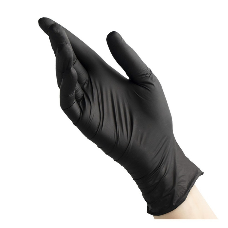 Alliance, Перчатки нитриловые 50 пар (100штук) размер M цвет черный