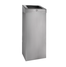 KSM101G.R Корзина для мусора с конусным отверстием металлическая "MERIDA STELLA R" (матовая) 45 л
