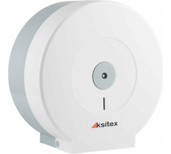 Ksitex TH-507W, Диспенсер для туалетной бумаги, белый/серый, матовый, 
267x265x120 мм